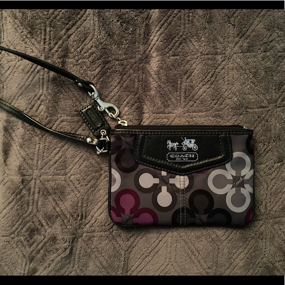 Vintage Coach Wristlet